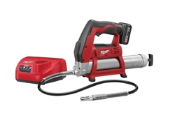 Case Milwaukee 2446-21XC M12 Cordless Grease Gun Kit with XC Battery Charger 